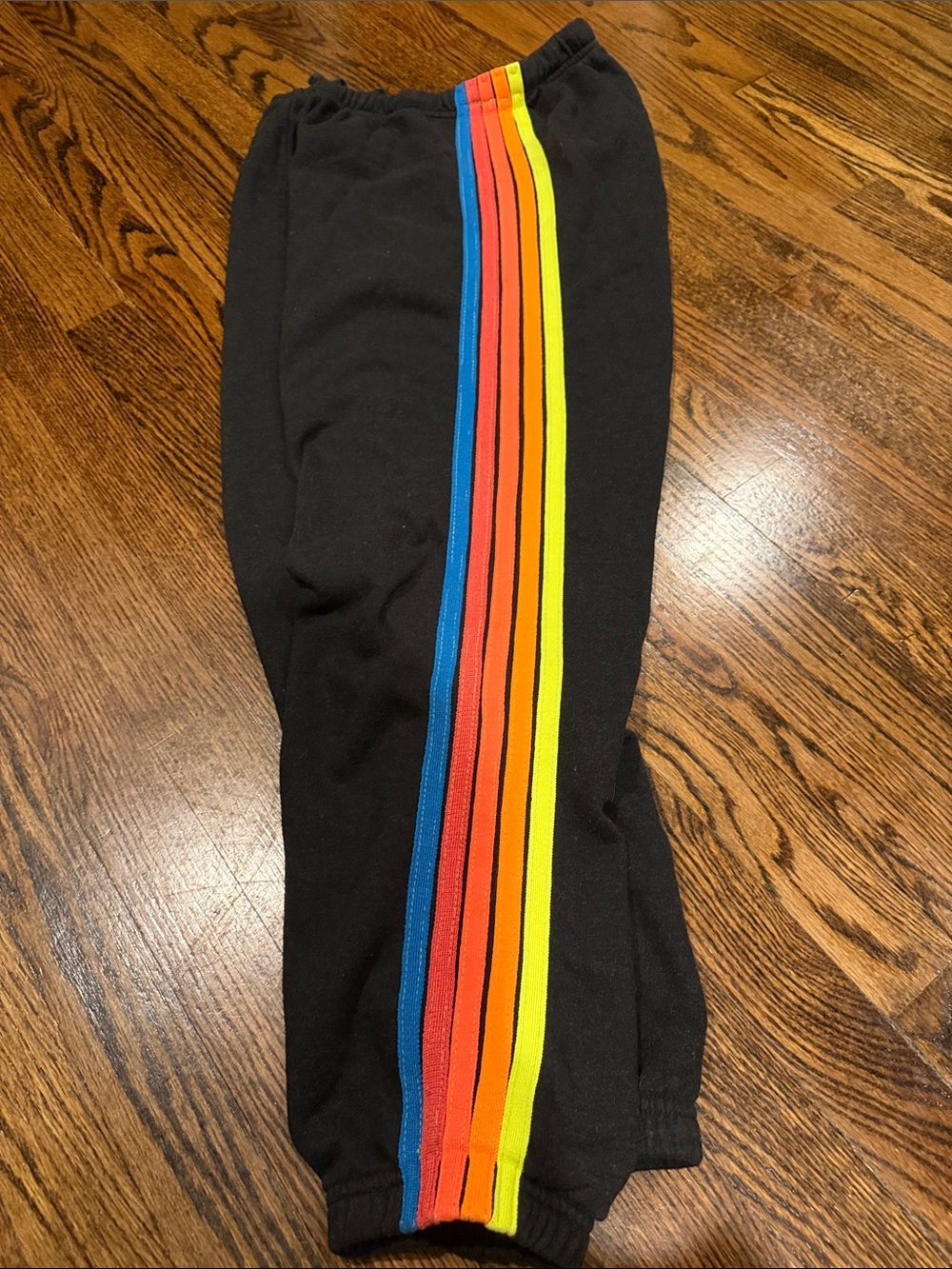 Aviator Nation charcoal grey striped sweatpants - Picture 4 of 6